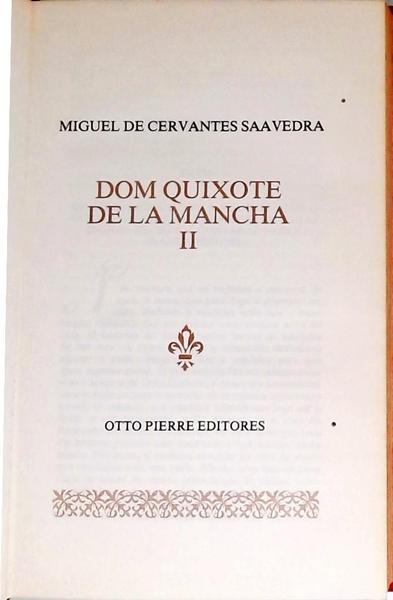 Dom Quixote De La Mancha - Volume 2