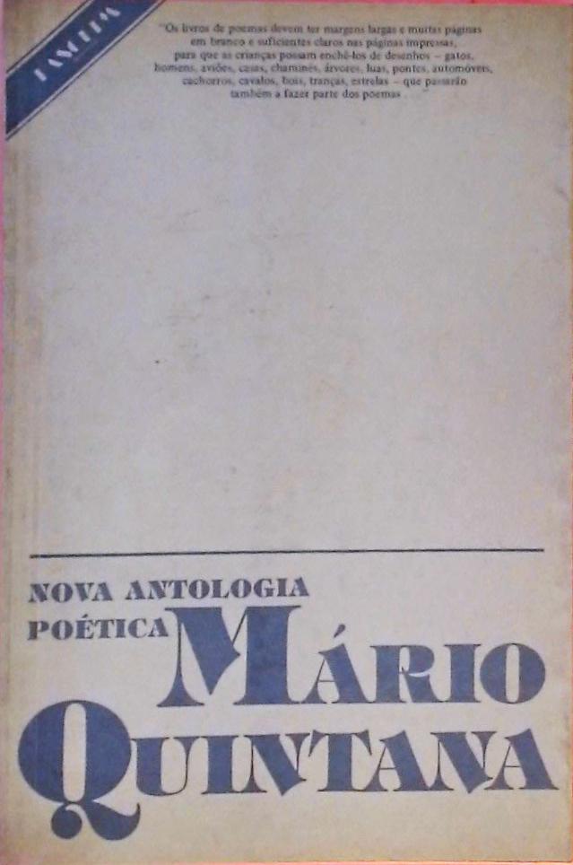 Nova Antologia Poética Mário Quintana