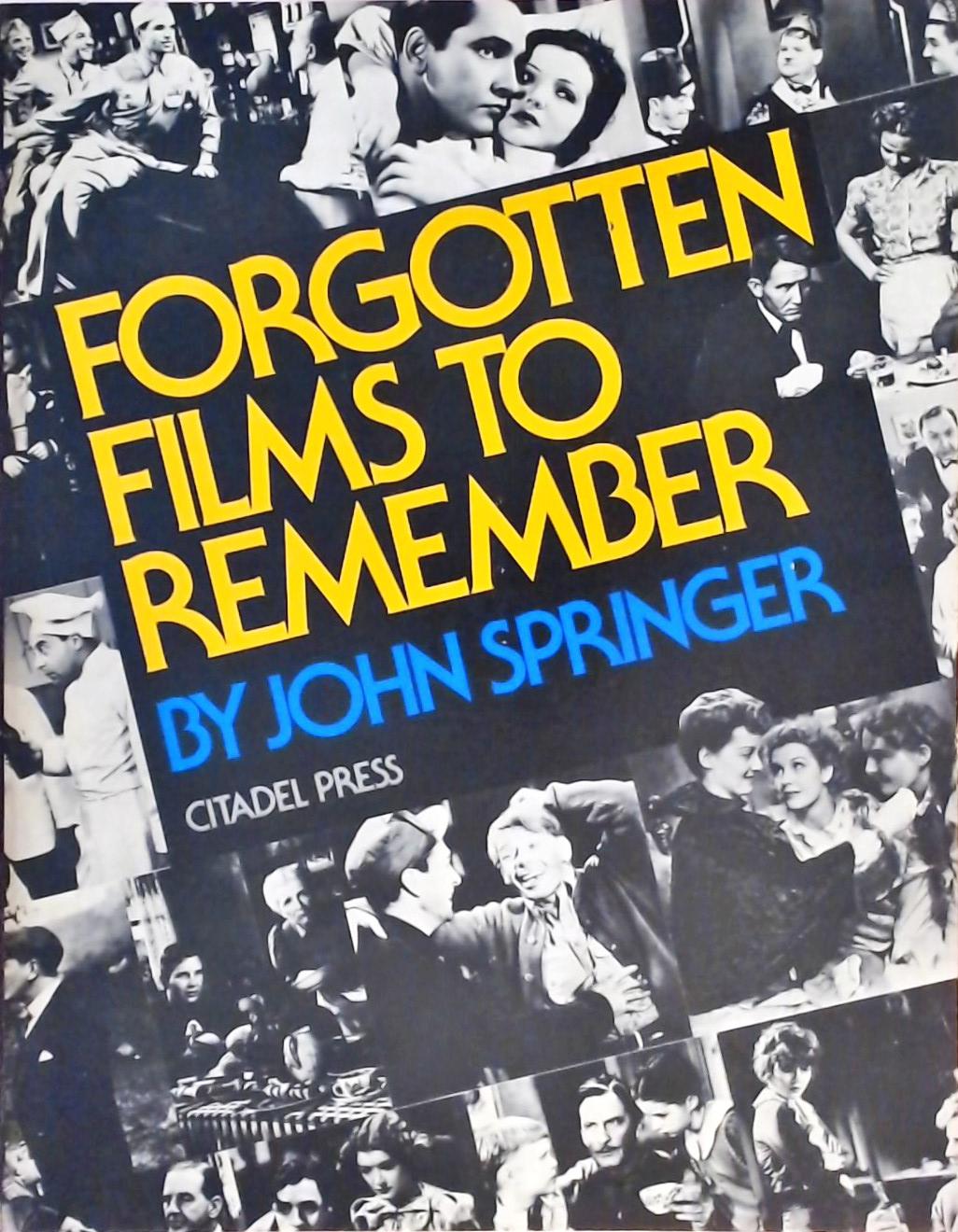 Forgotten Films to Remenber