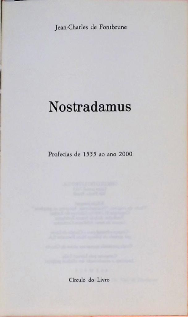 Nostradamus