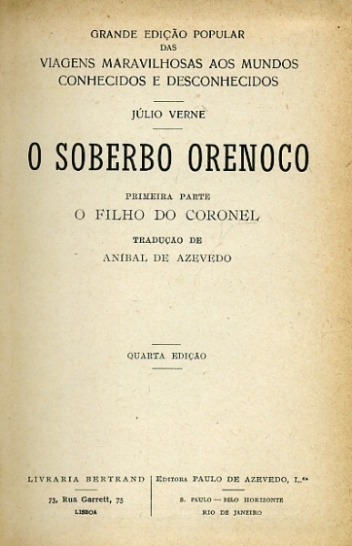 O Soberbo Orenoco
