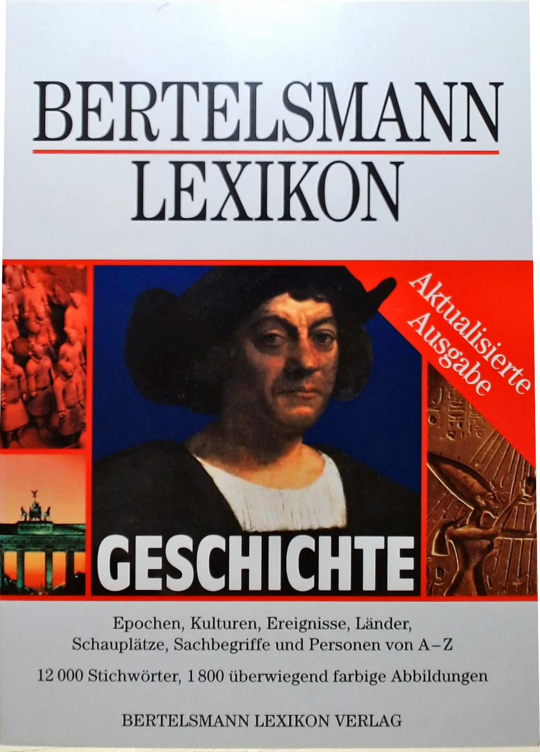 Bertelsmann Lexikon - Geschichte