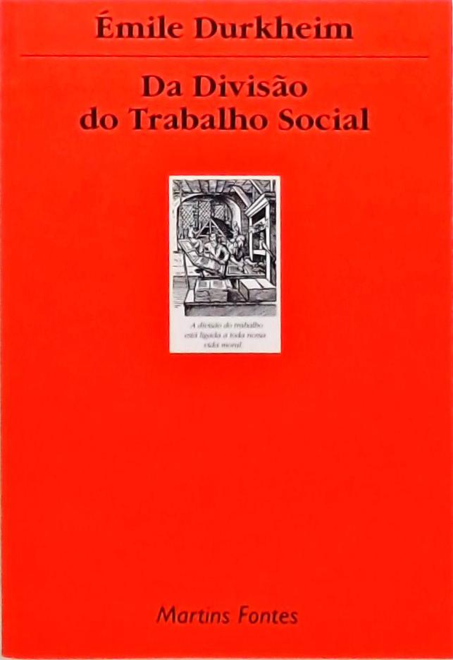 Da Divisão Do Trabalho Social