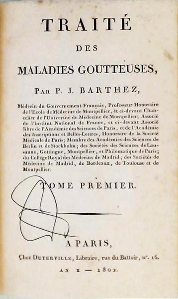 Maladies Goutteuses