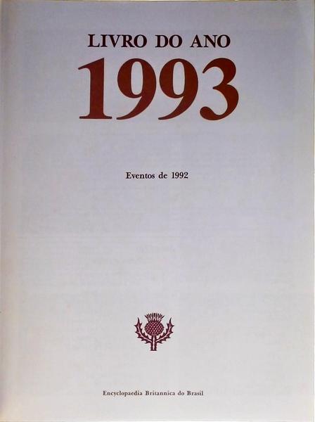 Livro Do Ano 1993