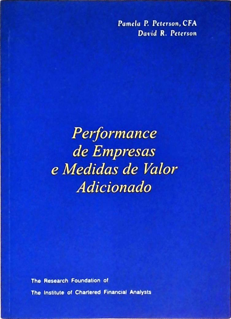 Performance de Empresas e Medidas de Valor Adicionado