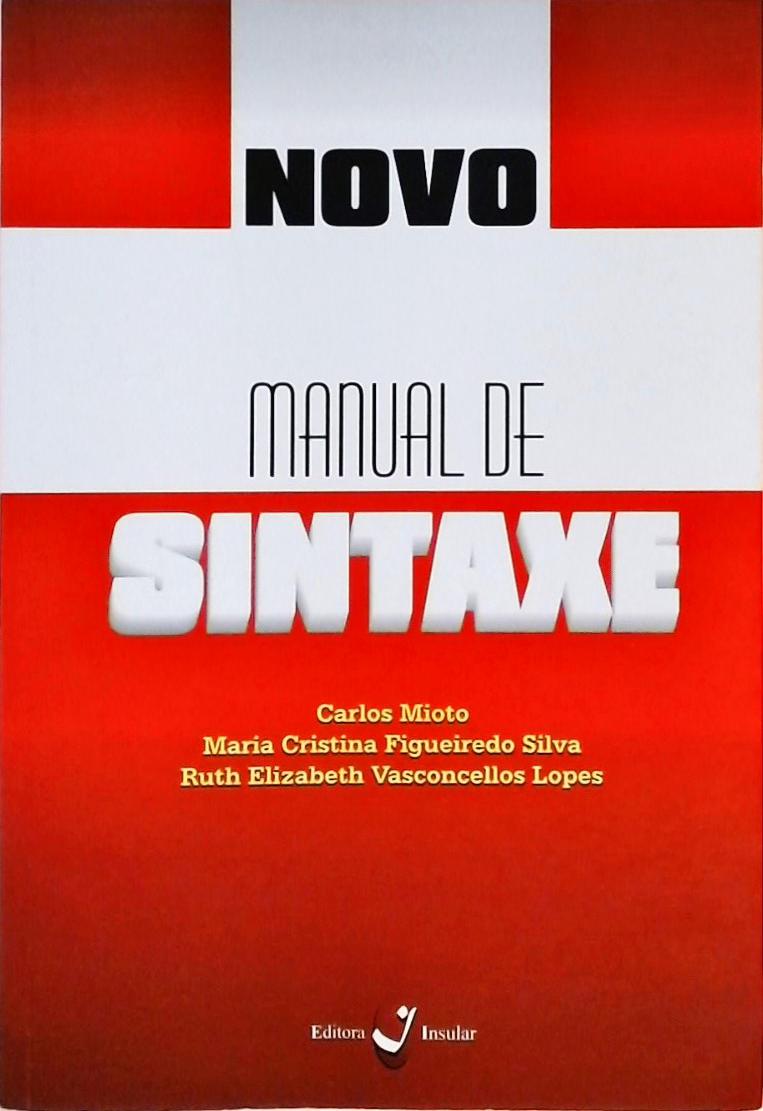 Novo Manual De Sintaxe