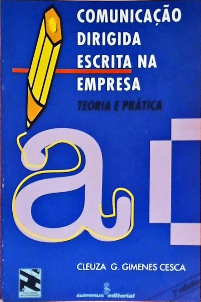 Comunicação Dirigida Escrita Na Empresa