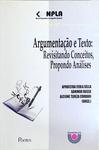 Argumentação E Texto - Revisitando Conceitos Propondo Análises