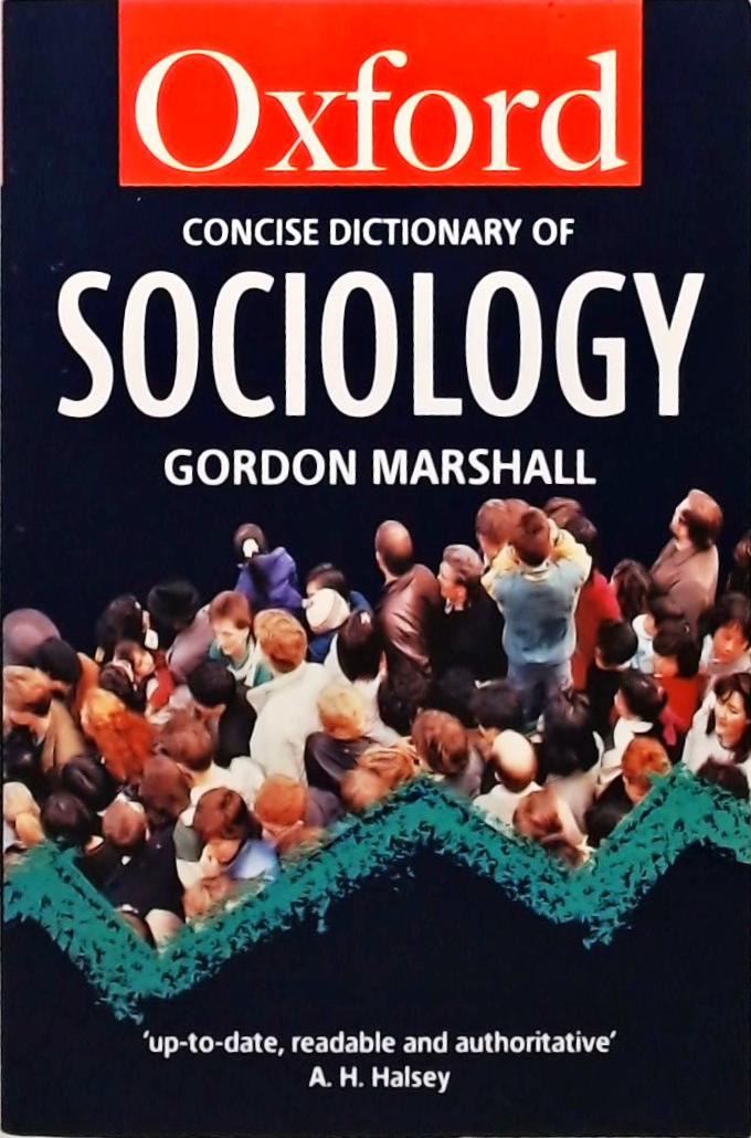 Concise Oxford Dictionary Of Sociology