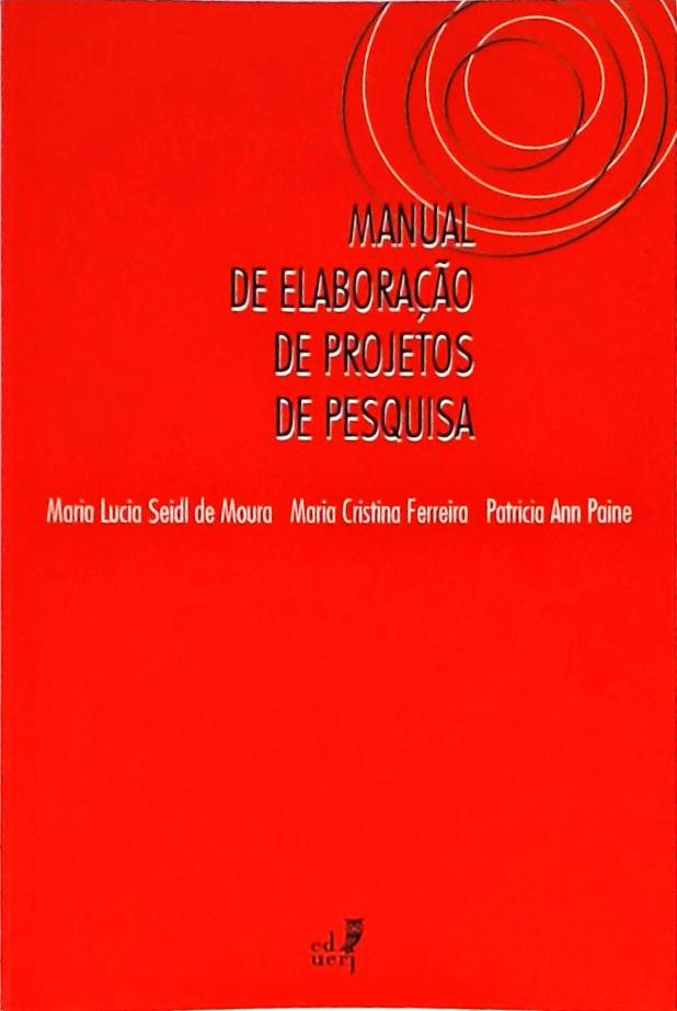 Manual De Elaboração De Projetos De Pesquisa