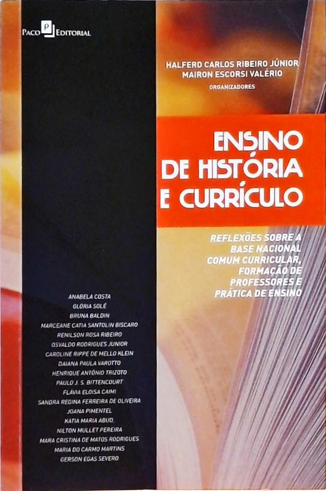 Ensino de história e currículo