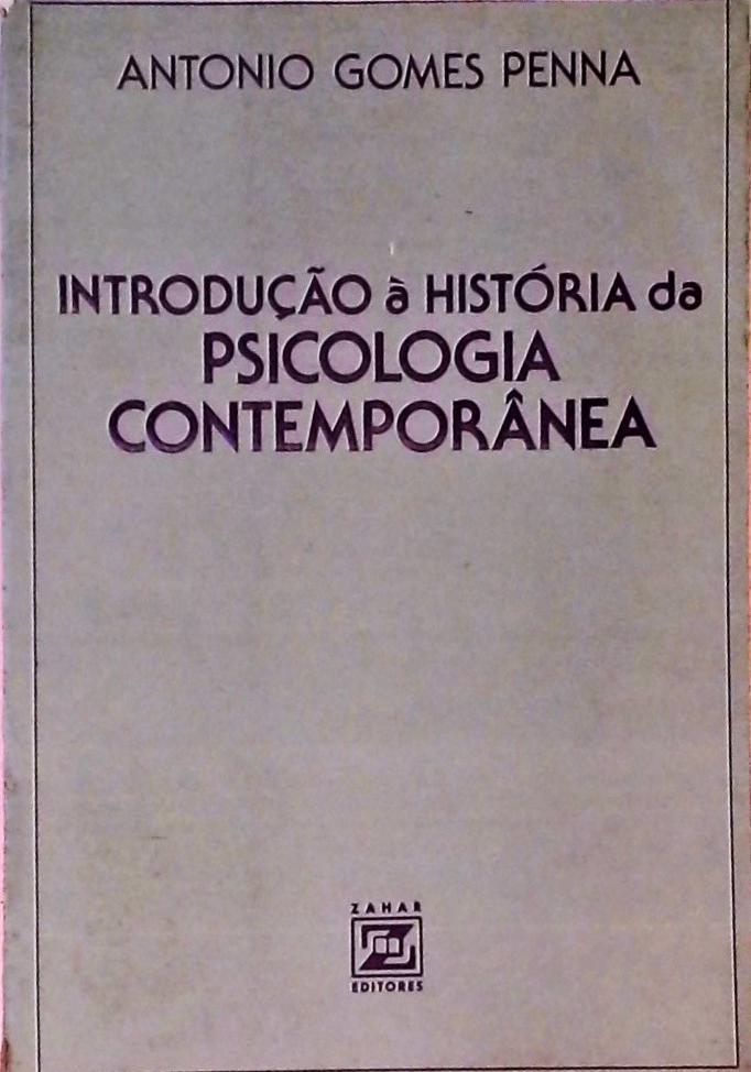 Introdução à História da Psicologia Contemporânea