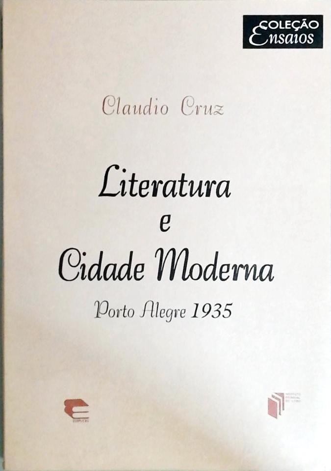 Literatura E Cidade Moderna