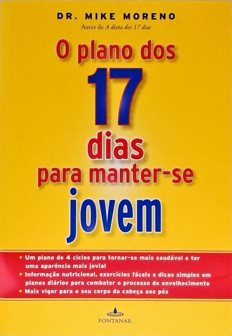 O Plano Dos 17 Dias Para Manter-se Jovem