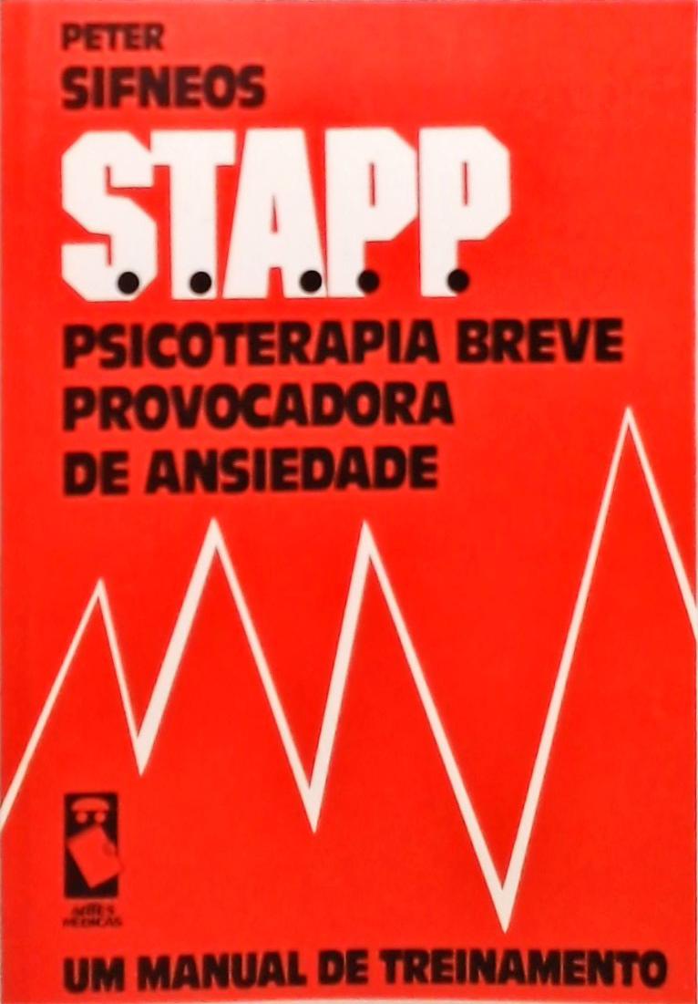 STAPP - Psicoterapia Breve Provocadadora de Ansiedade