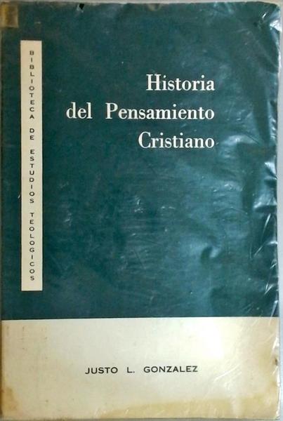 Historia Del Pensamiento Cristiano