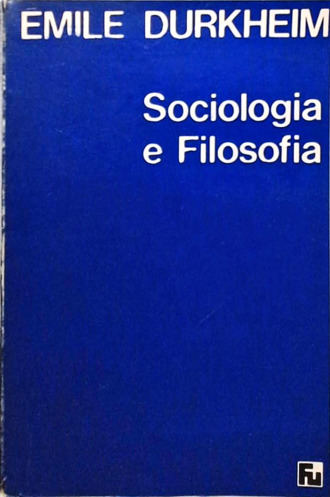 Sociologia E Filosofia