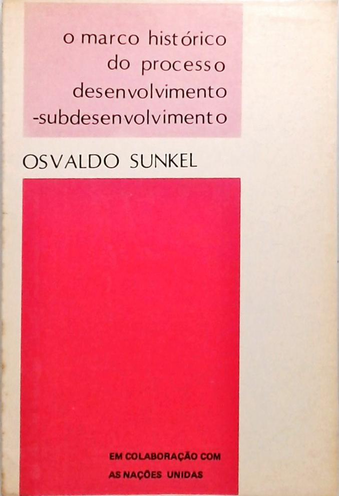 O Marco Historico do Processo Desenvolvimento-subdesenvolvimento