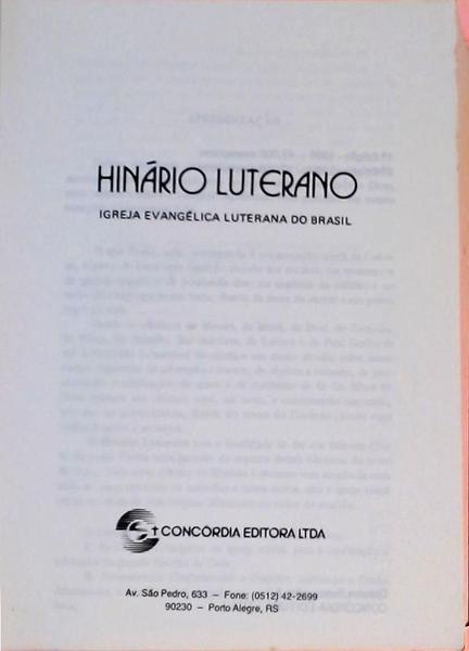 Hinário Luterano