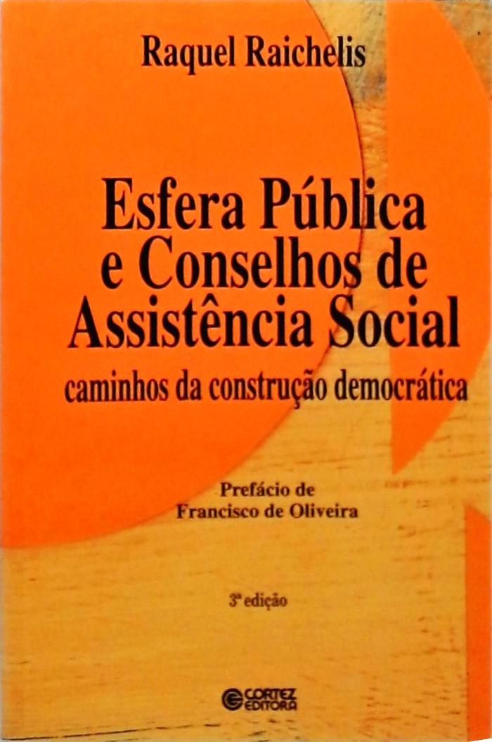 Esfera Pública E Conselhos De Assistência Social