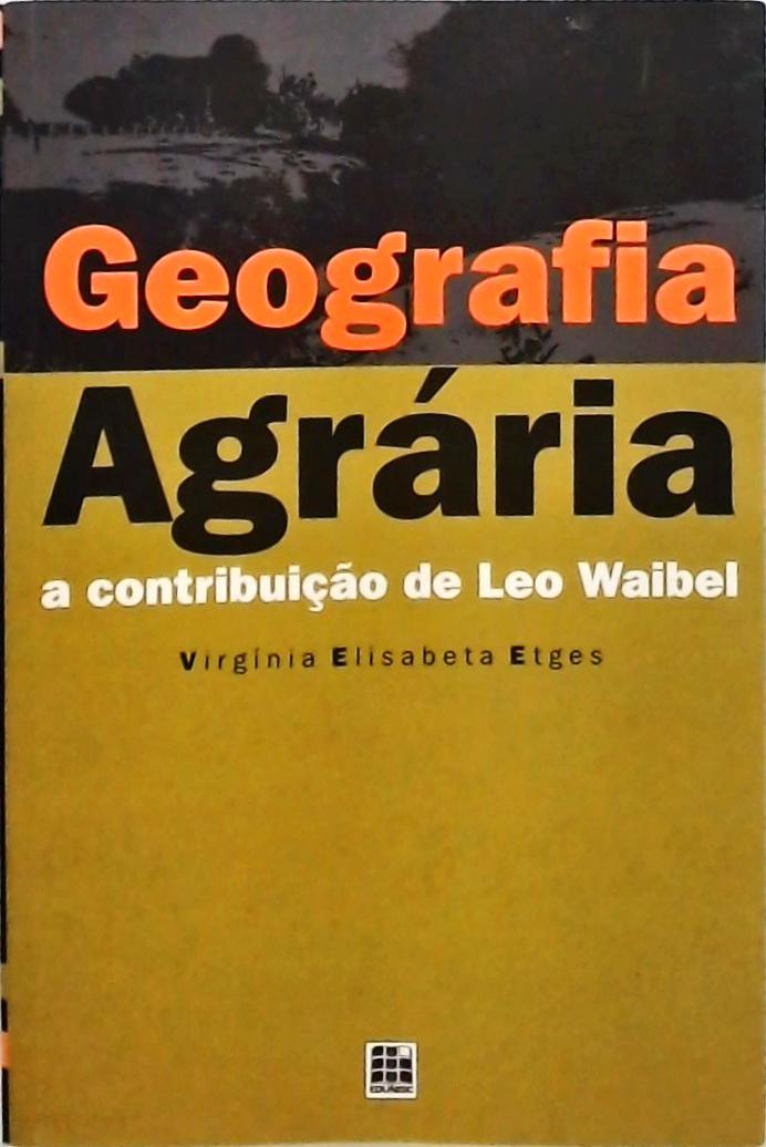 Geografia Agrária