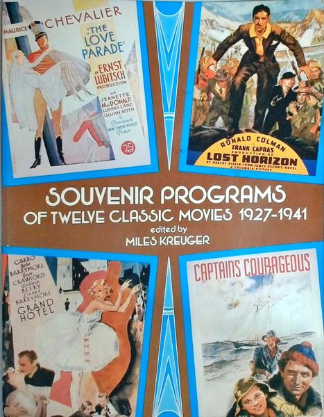 Souvenir Programs of Twelve Classic Movies 1927 - 1941