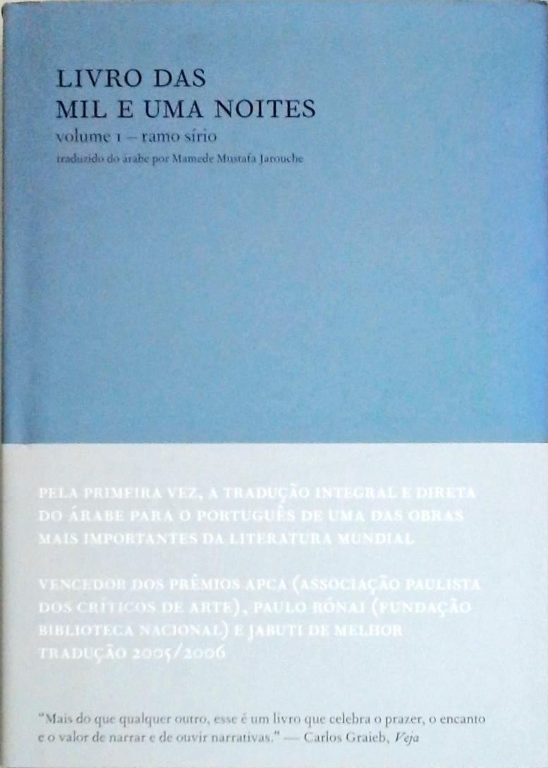 Livro Das Mil E Uma Noites - 4 Volumes