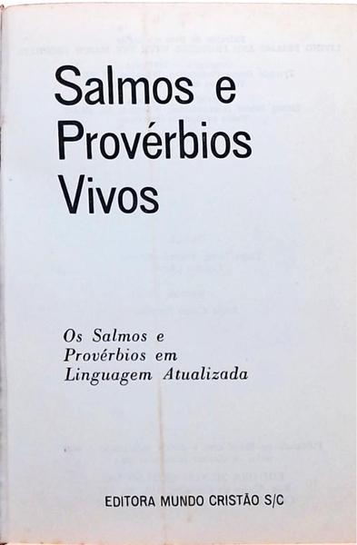 Salmos E Provérbios Vivos