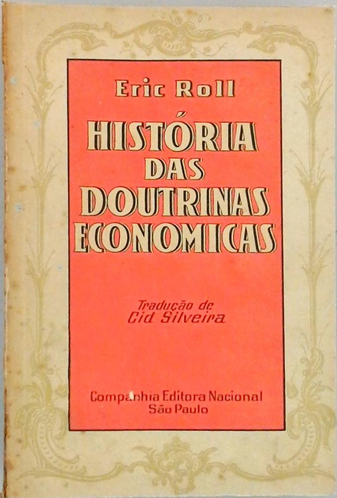 História Das Doutrinas Econômicas