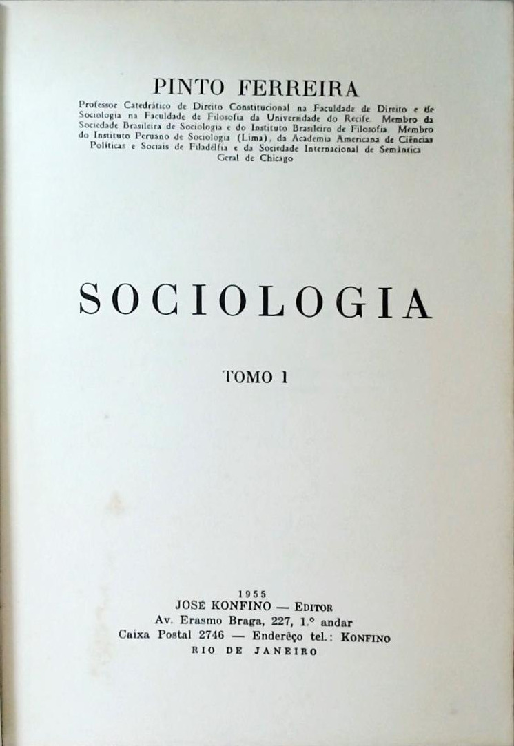 Sociologia - 2 Volumes