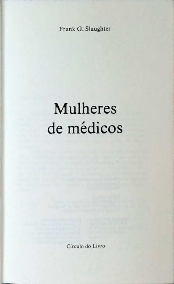 Mulheres de Médicos