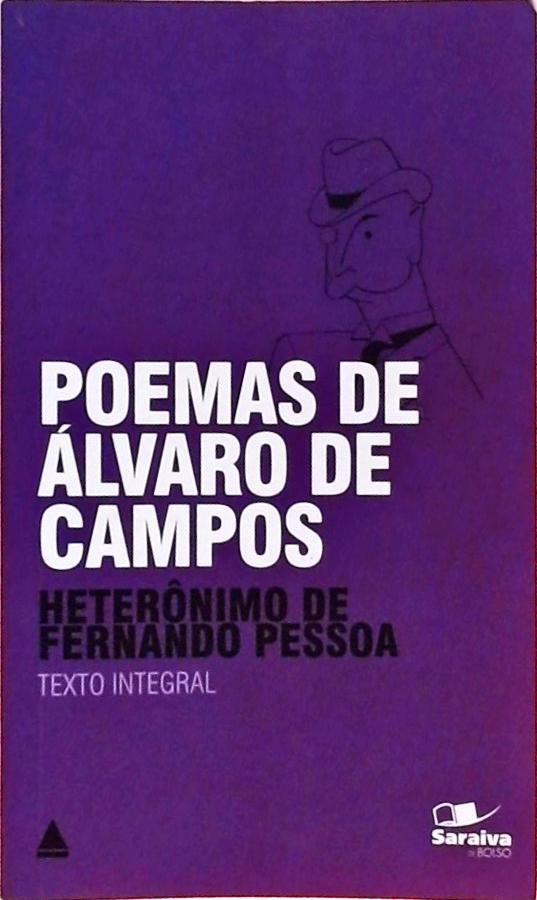 Poemas De Álvaro De Campos Fernando Pessoa Traça Livraria e Sebo Poemas De Álvaro De Campos Fernando Pessoa Traça Livraria e Sebo