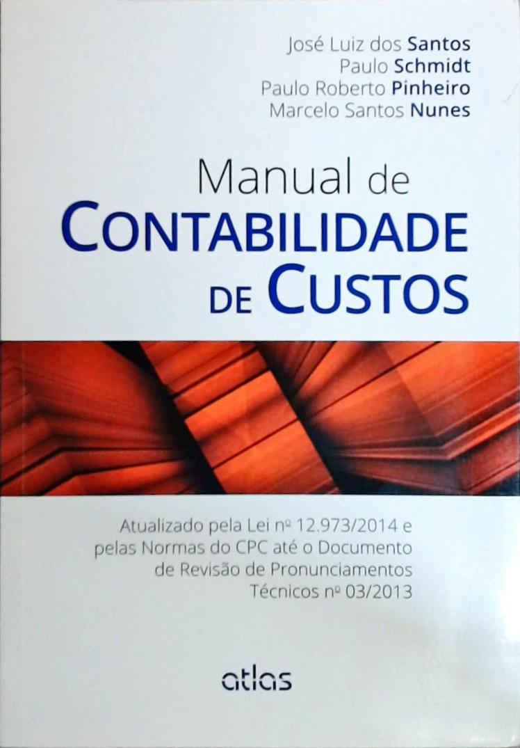 Manual De Contabilidade De Custos