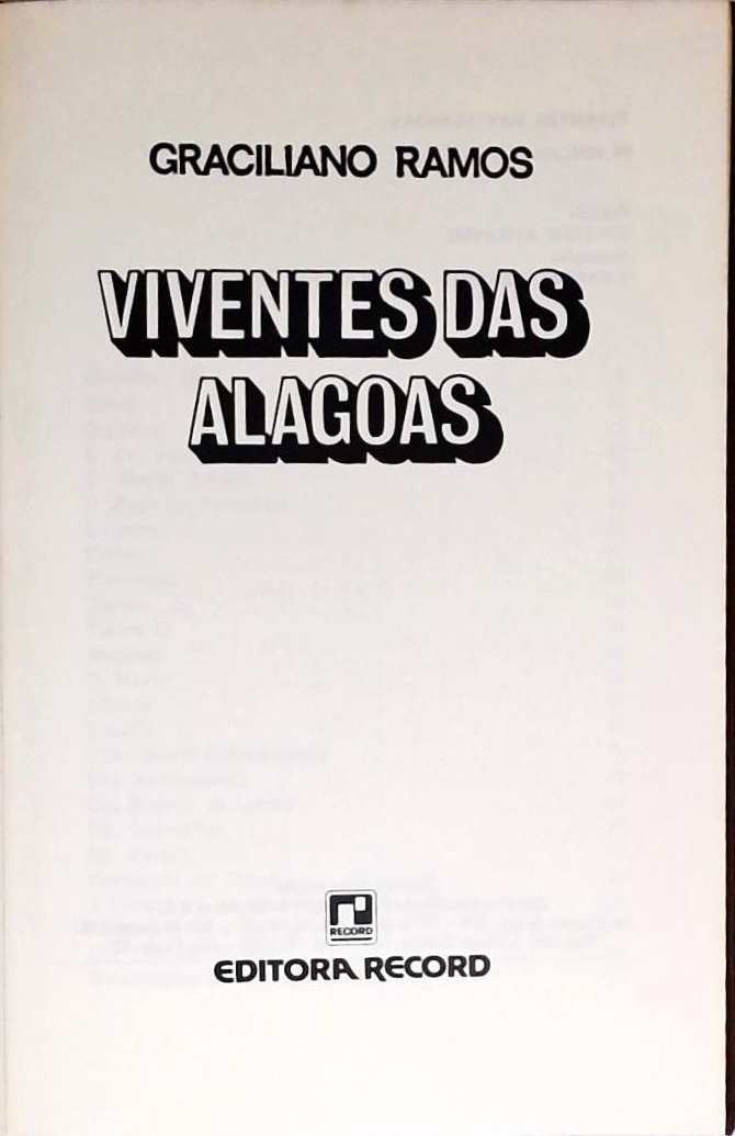Viventes das Alagoas