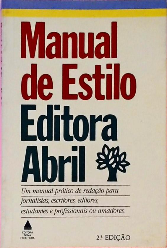 Manual De Estilo - Editora Abril