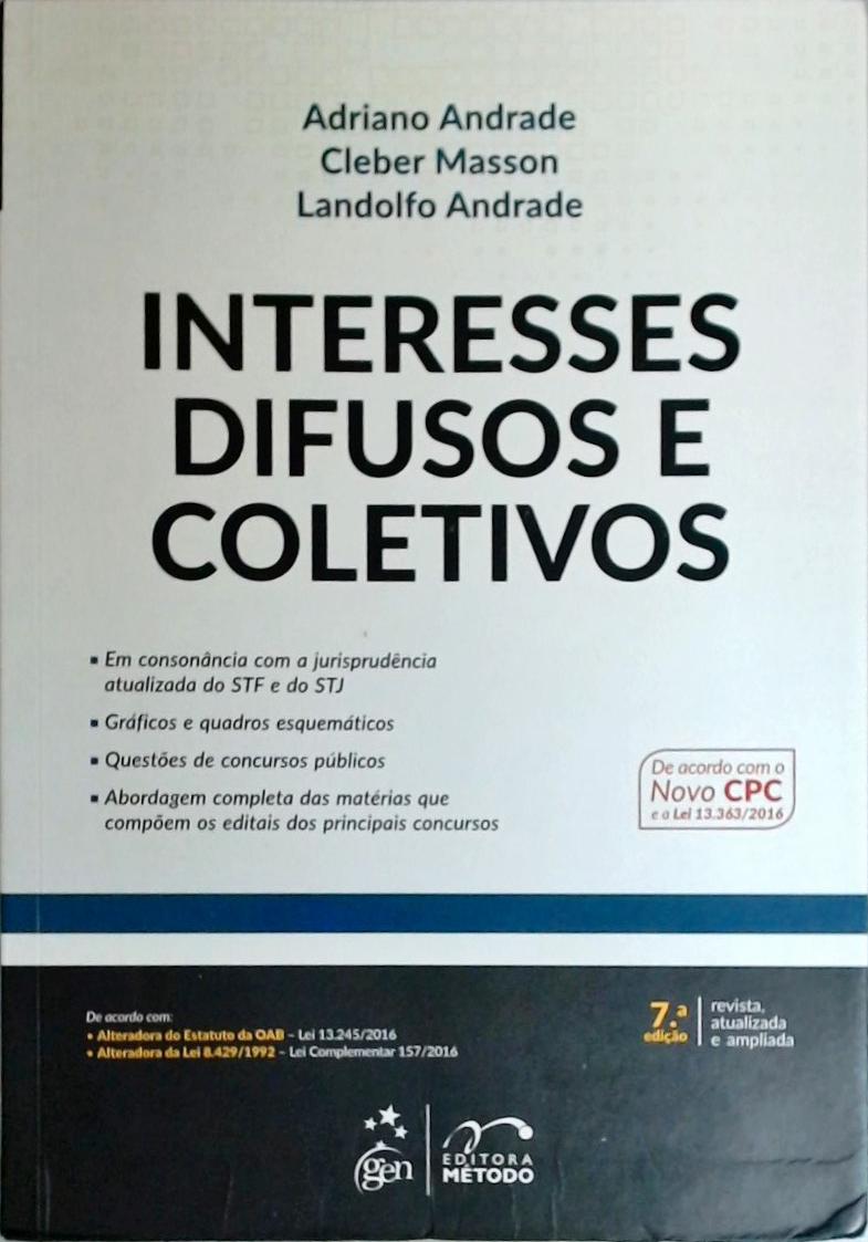 Interesses Difusos E Coletivos