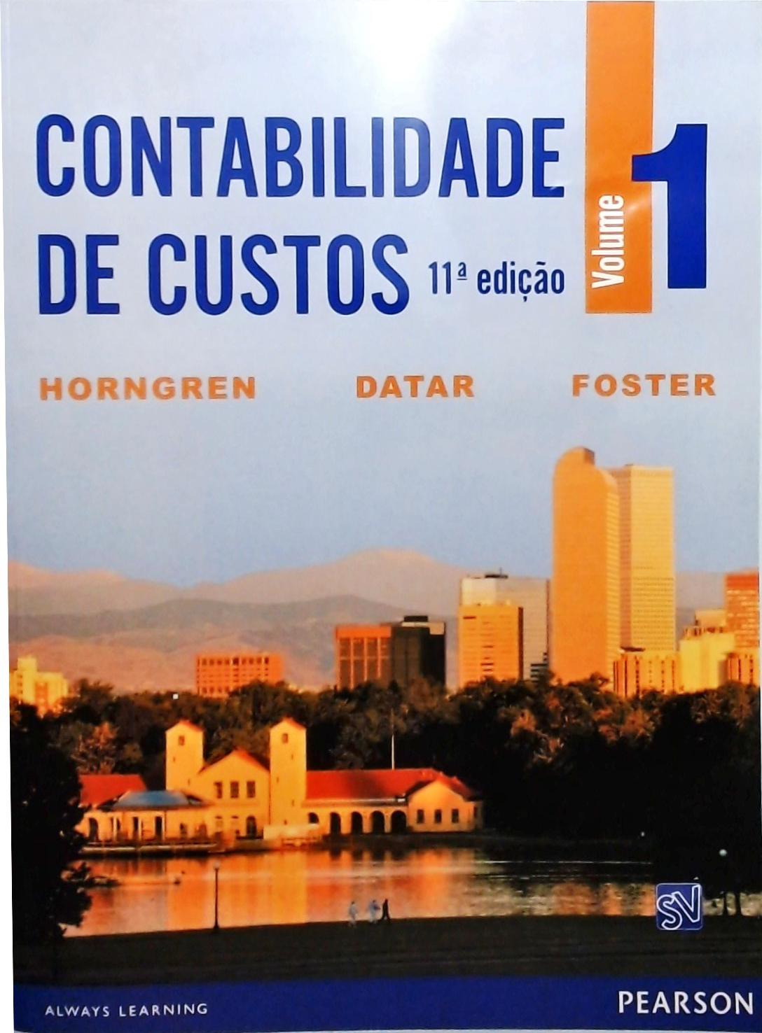 Contabilidade de Custos - Volume 1