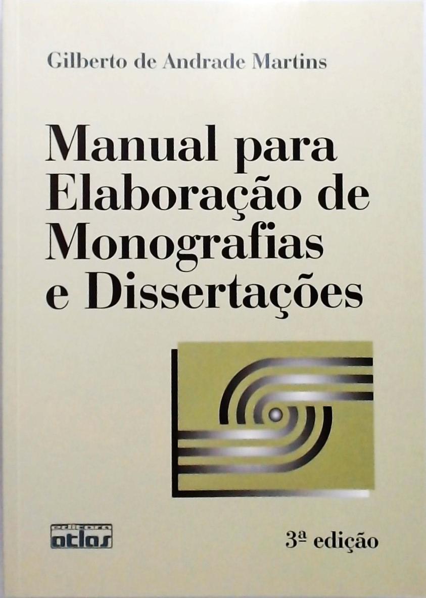 Manual Para Elaboração de Monografias e Dissertações