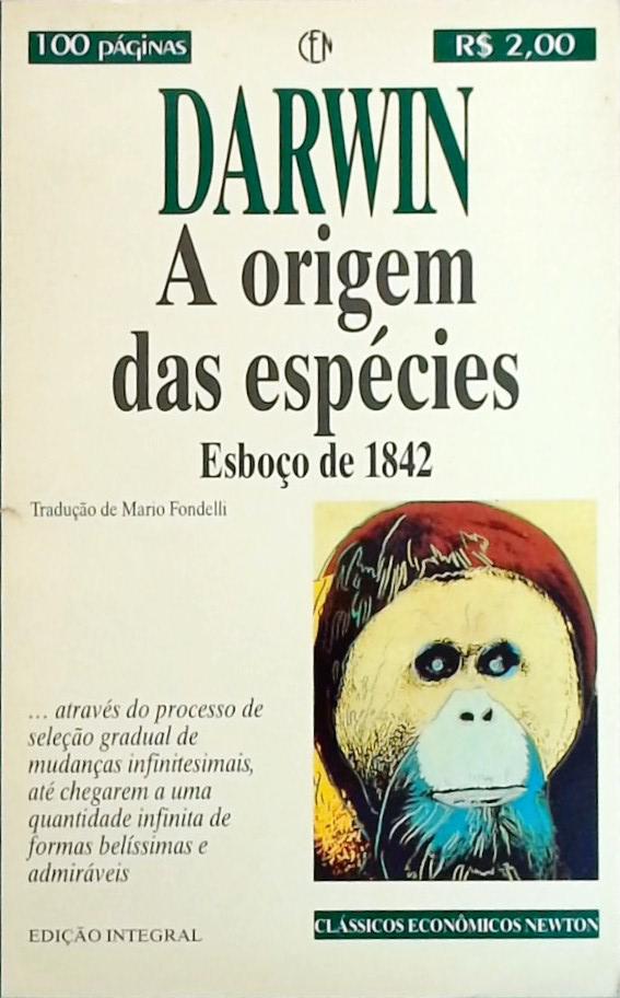 Darwin - A Origem das Espécies - Esboço de 1842