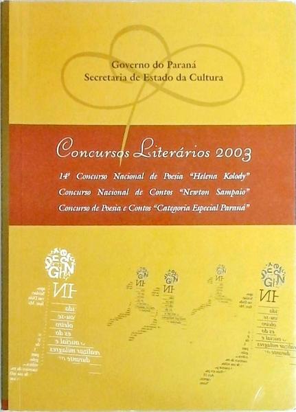 Concursos Literários 2003