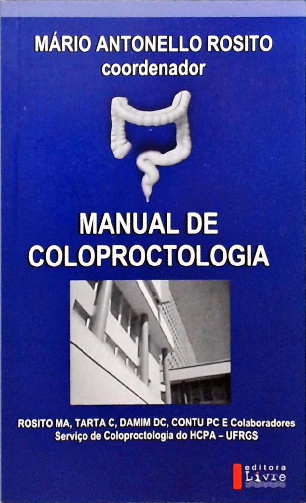 Manual de Coloproctologia