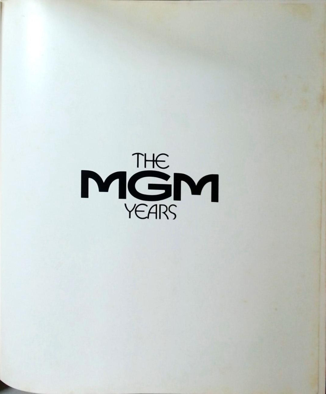 The MGM Years