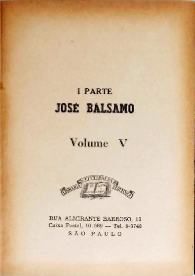 José Balsamo - Volume 5