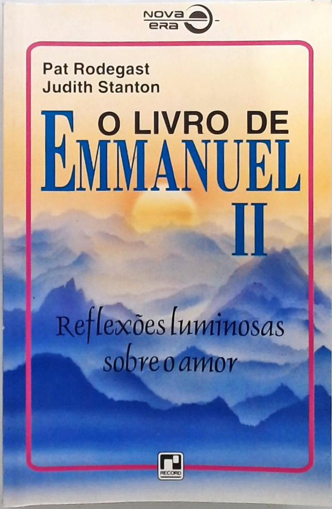 O Livro De Emmanuel - Volume 2