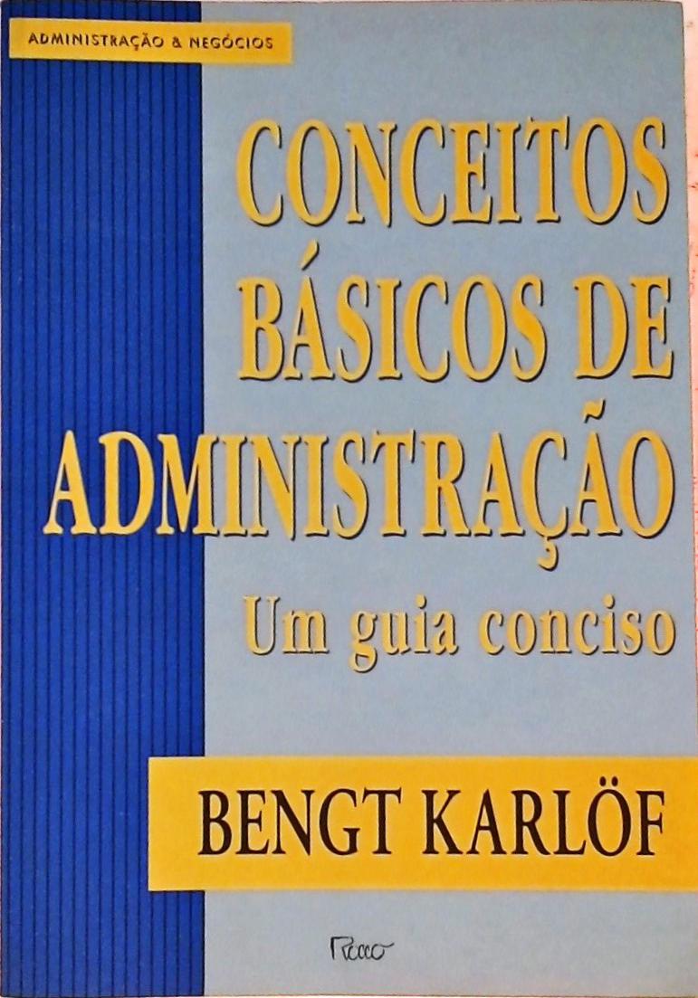 Conceitos Básicos de Administração