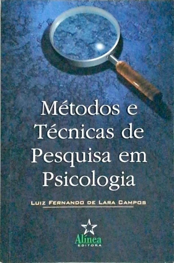 Métodos E Técnicas De Pesquisa Em Psicologia