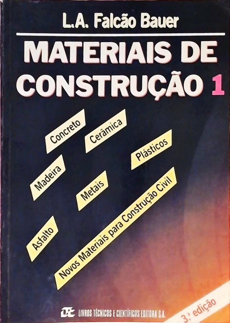 Materiais de Construção - Volume 1