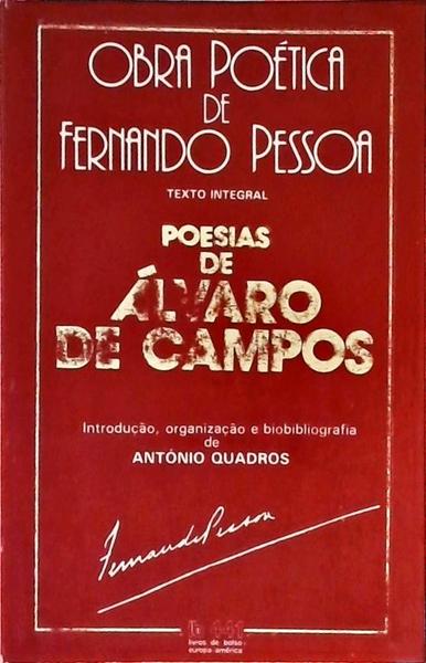 Poesias De Álvaro De Campos