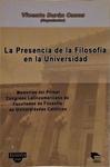 La Presencia De La Filosofía En La Universidad